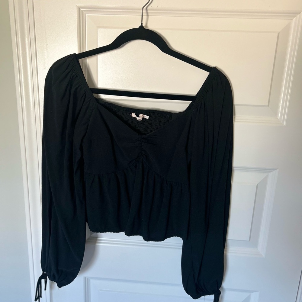 Elegant Black Women's Top